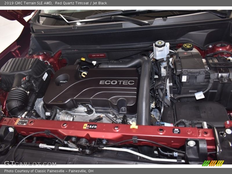 Red Quartz Tintcoat / Jet Black 2019 GMC Terrain SLE AWD