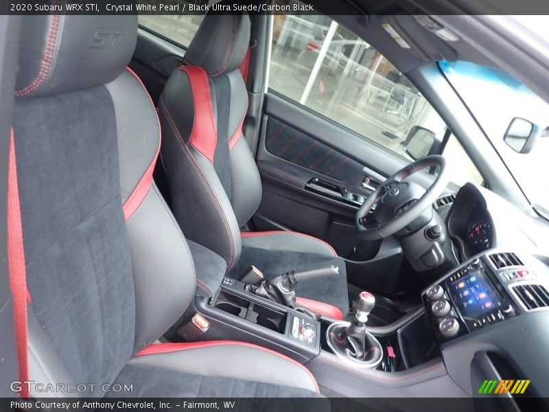 Front Seat of 2020 WRX STI