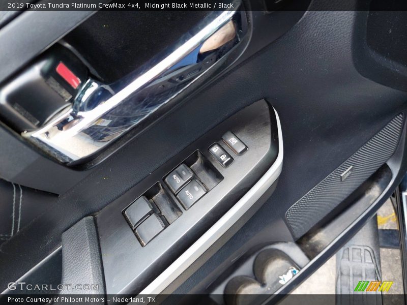 Midnight Black Metallic / Black 2019 Toyota Tundra Platinum CrewMax 4x4