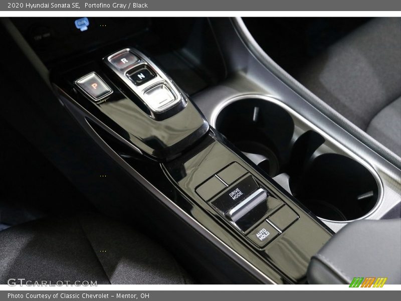 Portofino Gray / Black 2020 Hyundai Sonata SE