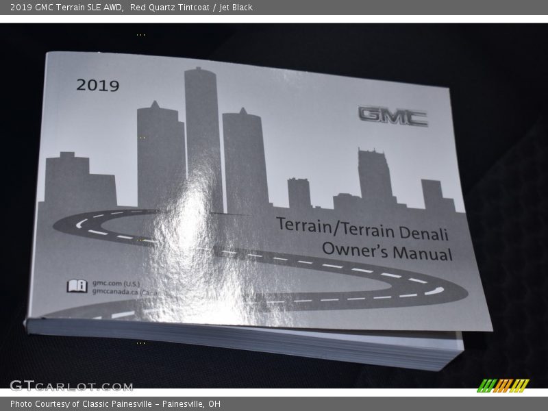 Red Quartz Tintcoat / Jet Black 2019 GMC Terrain SLE AWD