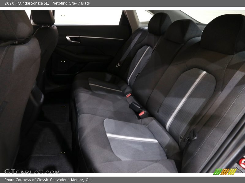 Portofino Gray / Black 2020 Hyundai Sonata SE