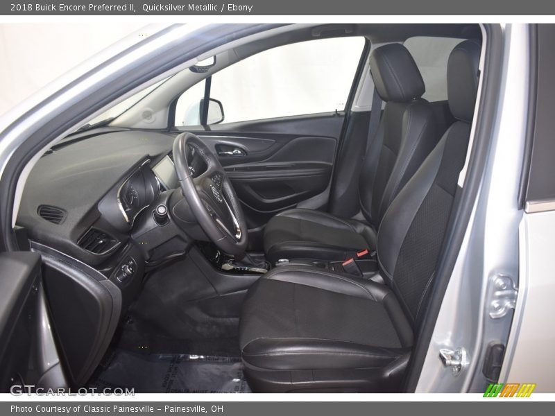 Quicksilver Metallic / Ebony 2018 Buick Encore Preferred II