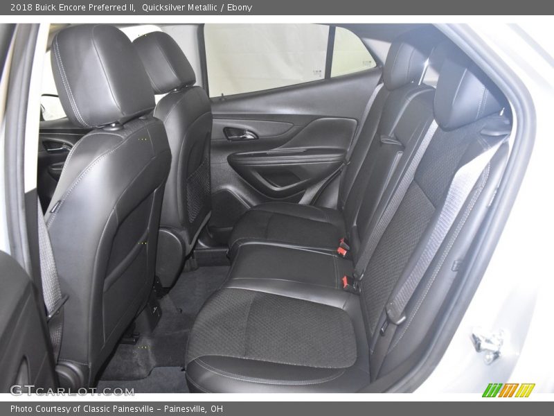Quicksilver Metallic / Ebony 2018 Buick Encore Preferred II