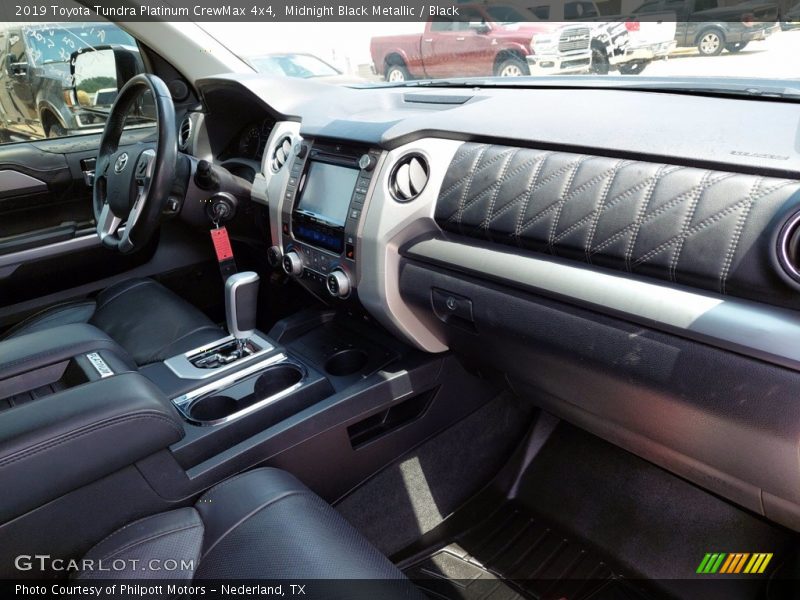 Midnight Black Metallic / Black 2019 Toyota Tundra Platinum CrewMax 4x4