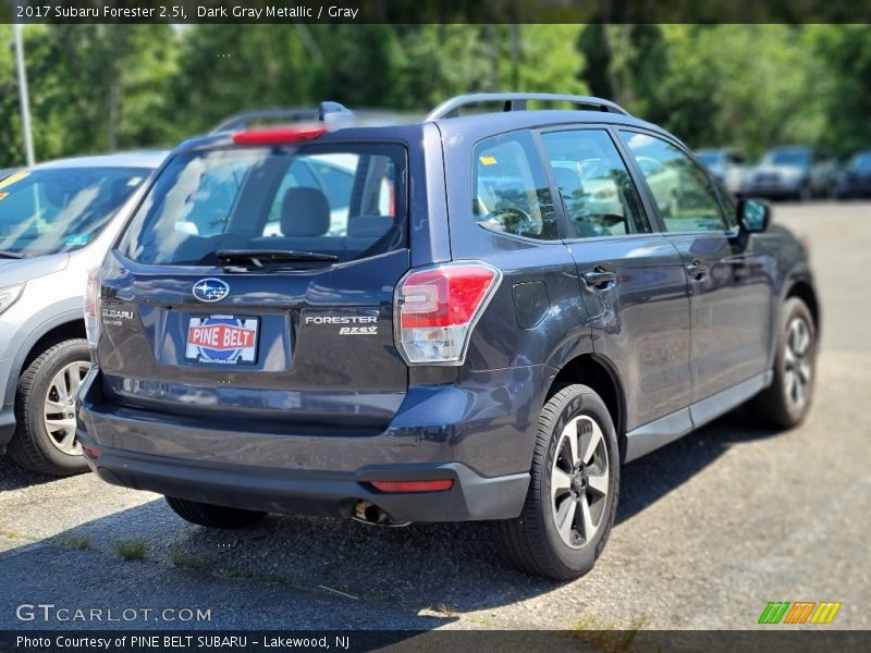 Dark Gray Metallic / Gray 2017 Subaru Forester 2.5i