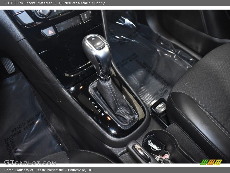 Quicksilver Metallic / Ebony 2018 Buick Encore Preferred II