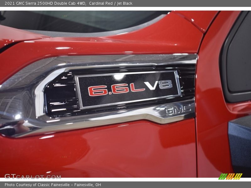 Cardinal Red / Jet Black 2021 GMC Sierra 2500HD Double Cab 4WD