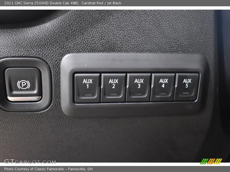 Cardinal Red / Jet Black 2021 GMC Sierra 2500HD Double Cab 4WD