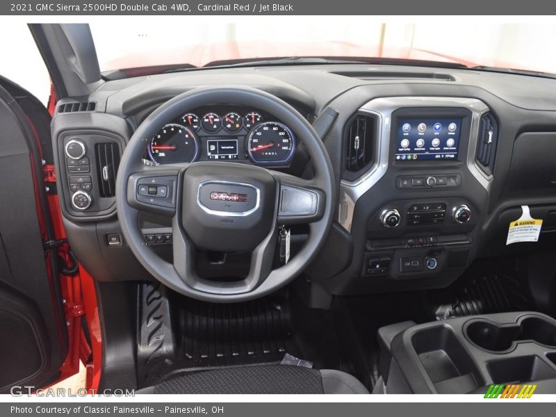 Cardinal Red / Jet Black 2021 GMC Sierra 2500HD Double Cab 4WD