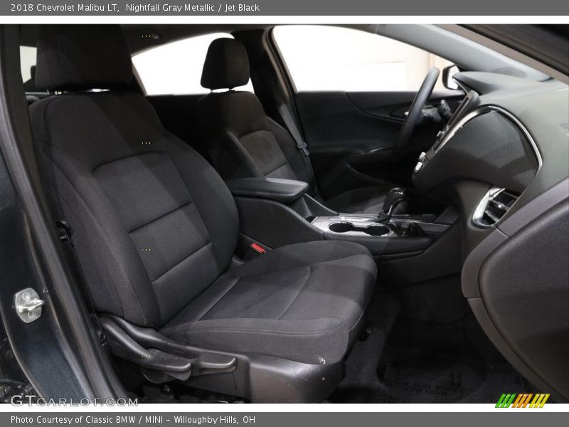 Nightfall Gray Metallic / Jet Black 2018 Chevrolet Malibu LT