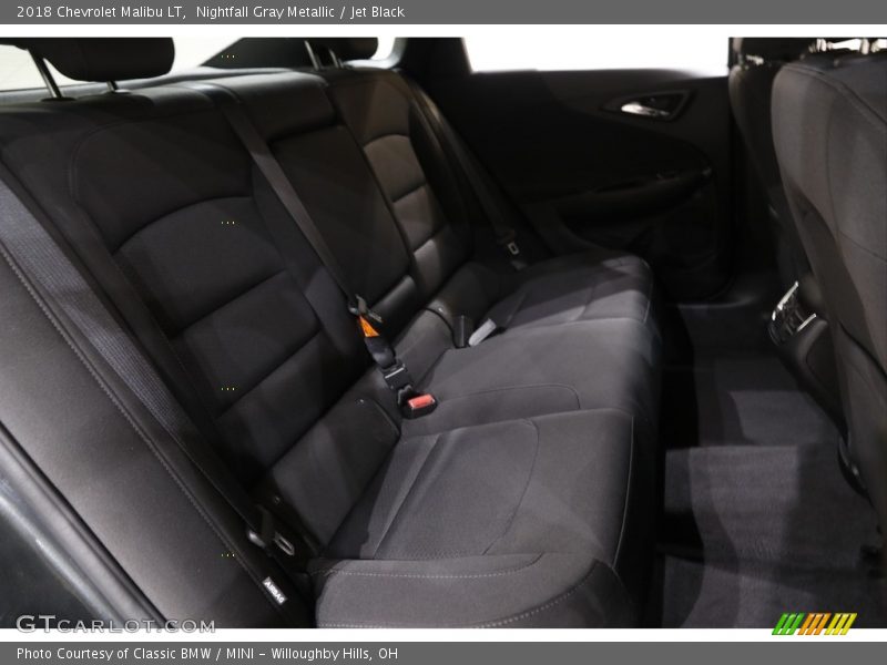 Nightfall Gray Metallic / Jet Black 2018 Chevrolet Malibu LT