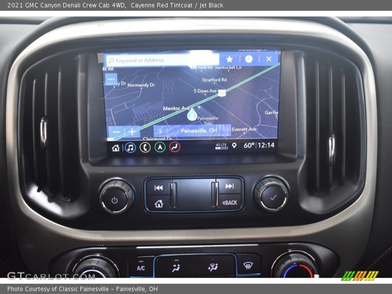 Cayenne Red Tintcoat / Jet Black 2021 GMC Canyon Denali Crew Cab 4WD