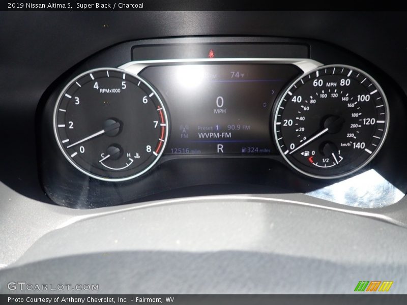 Super Black / Charcoal 2019 Nissan Altima S