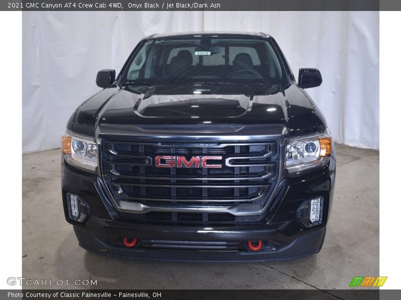 Onyx Black / Jet Black/Dark Ash 2021 GMC Canyon AT4 Crew Cab 4WD