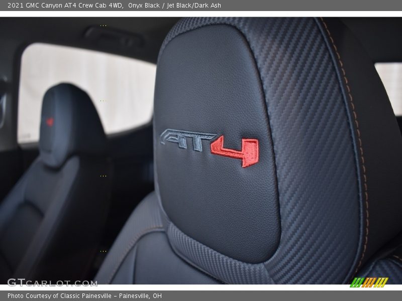 Onyx Black / Jet Black/Dark Ash 2021 GMC Canyon AT4 Crew Cab 4WD