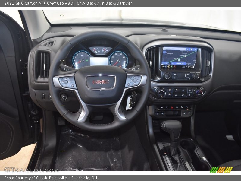 Onyx Black / Jet Black/Dark Ash 2021 GMC Canyon AT4 Crew Cab 4WD