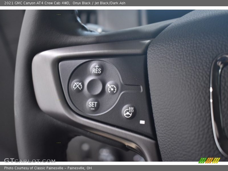 Onyx Black / Jet Black/Dark Ash 2021 GMC Canyon AT4 Crew Cab 4WD