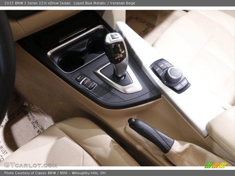 Liquid Blue Metallic / Venetian Beige 2015 BMW 3 Series 320i xDrive Sedan