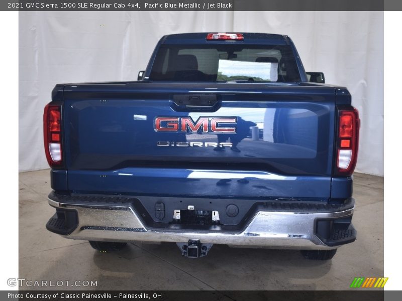 Pacific Blue Metallic / Jet Black 2021 GMC Sierra 1500 SLE Regular Cab 4x4
