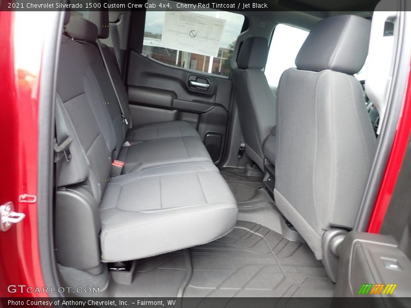Cherry Red Tintcoat / Jet Black 2021 Chevrolet Silverado 1500 Custom Crew Cab 4x4