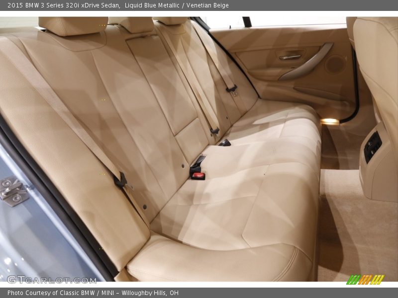 Liquid Blue Metallic / Venetian Beige 2015 BMW 3 Series 320i xDrive Sedan