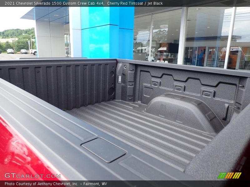 Cherry Red Tintcoat / Jet Black 2021 Chevrolet Silverado 1500 Custom Crew Cab 4x4