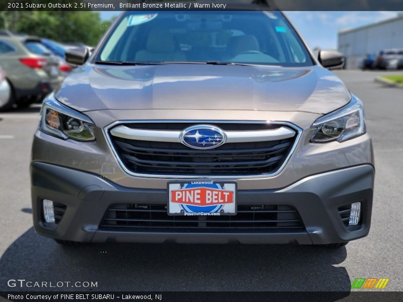 Brilliant Bronze Metallic / Warm Ivory 2021 Subaru Outback 2.5i Premium