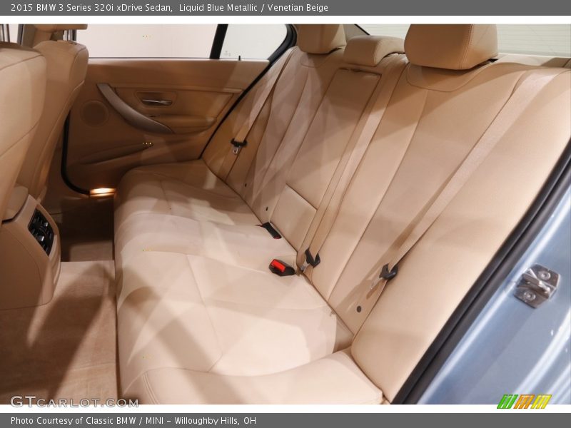 Liquid Blue Metallic / Venetian Beige 2015 BMW 3 Series 320i xDrive Sedan