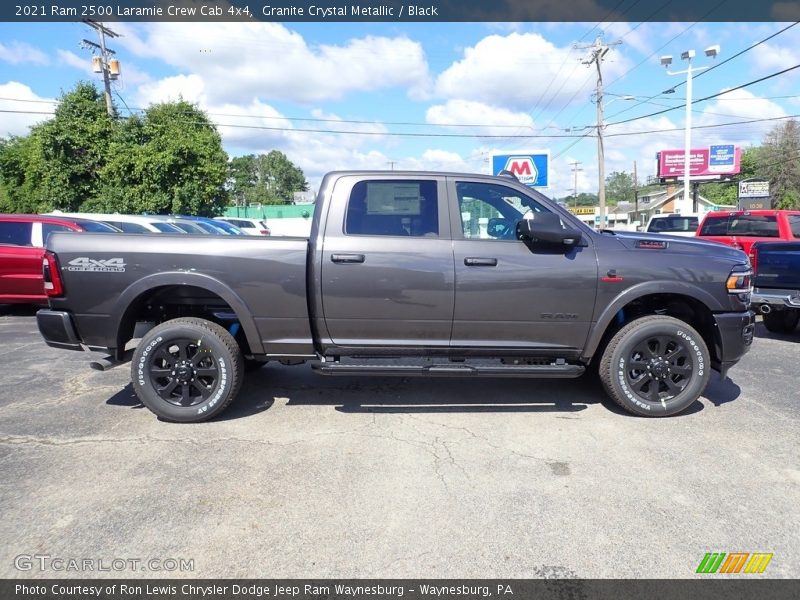Granite Crystal Metallic / Black 2021 Ram 2500 Laramie Crew Cab 4x4