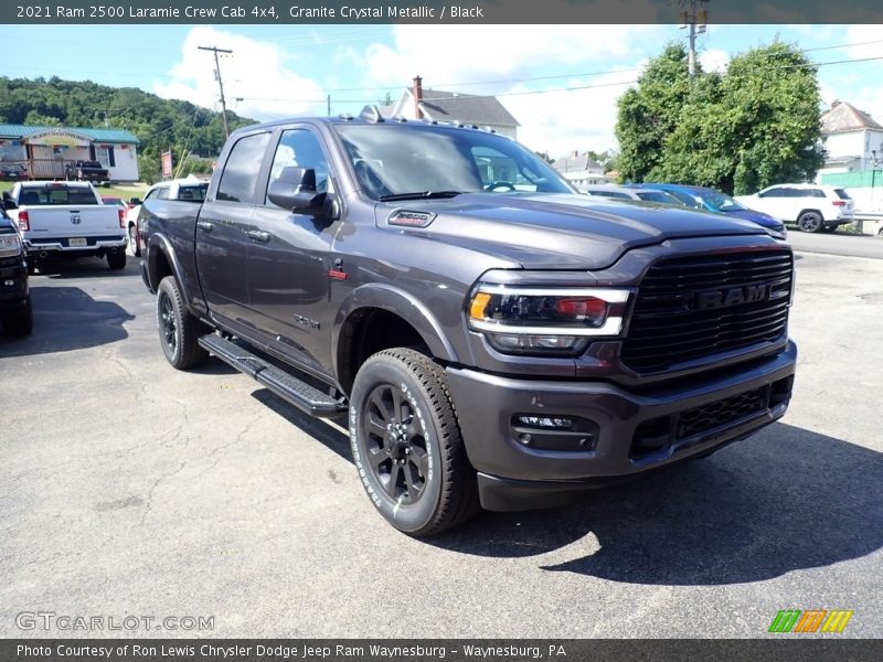 Granite Crystal Metallic / Black 2021 Ram 2500 Laramie Crew Cab 4x4