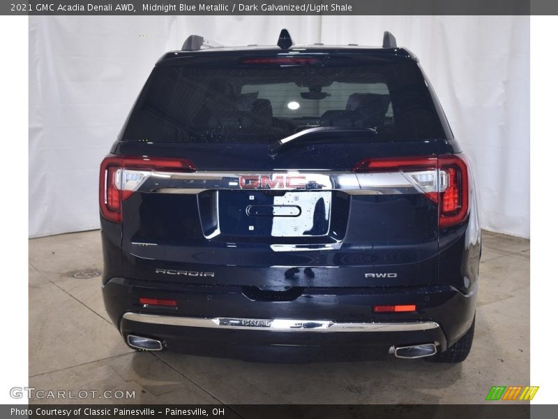 Midnight Blue Metallic / Dark Galvanized/Light Shale 2021 GMC Acadia Denali AWD