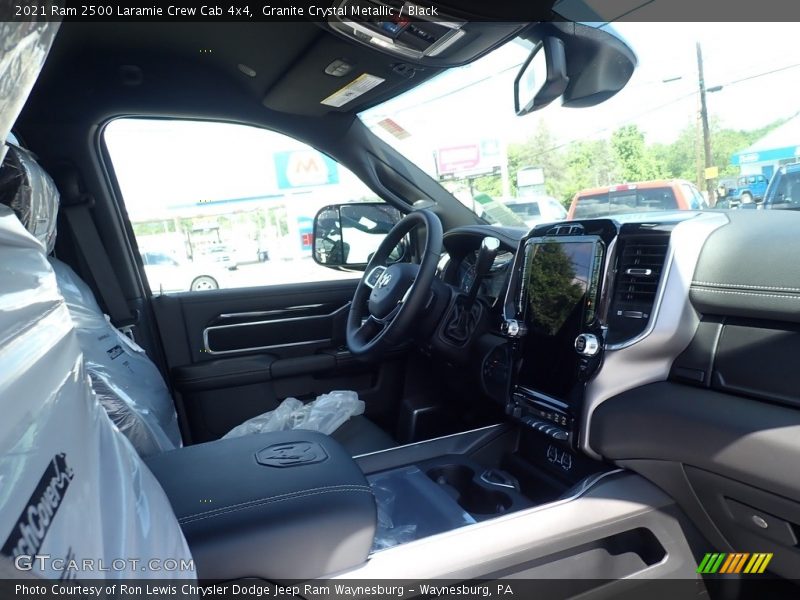 Granite Crystal Metallic / Black 2021 Ram 2500 Laramie Crew Cab 4x4