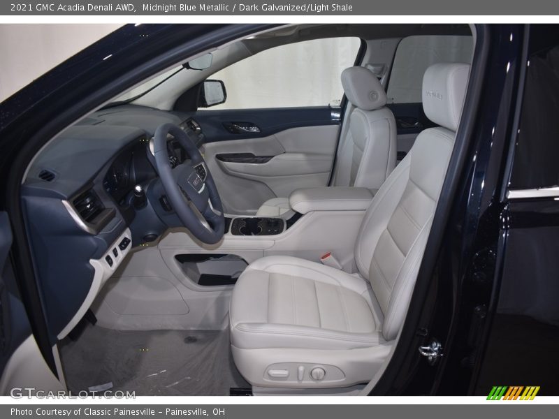 Midnight Blue Metallic / Dark Galvanized/Light Shale 2021 GMC Acadia Denali AWD