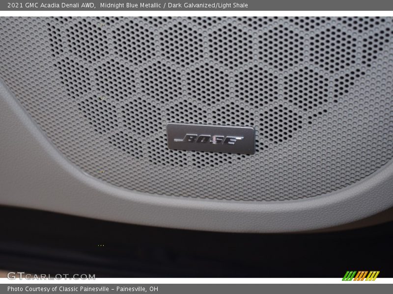 Midnight Blue Metallic / Dark Galvanized/Light Shale 2021 GMC Acadia Denali AWD