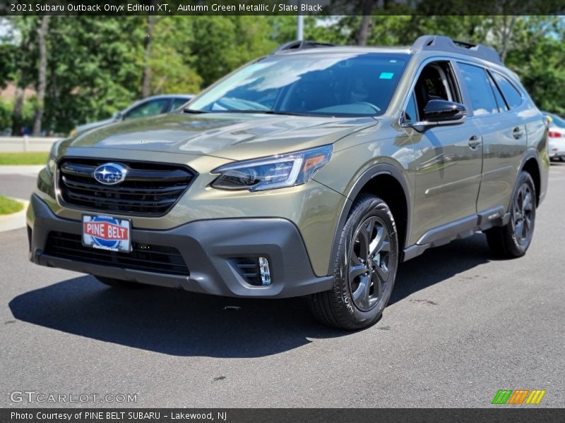 Autumn Green Metallic / Slate Black 2021 Subaru Outback Onyx Edition XT