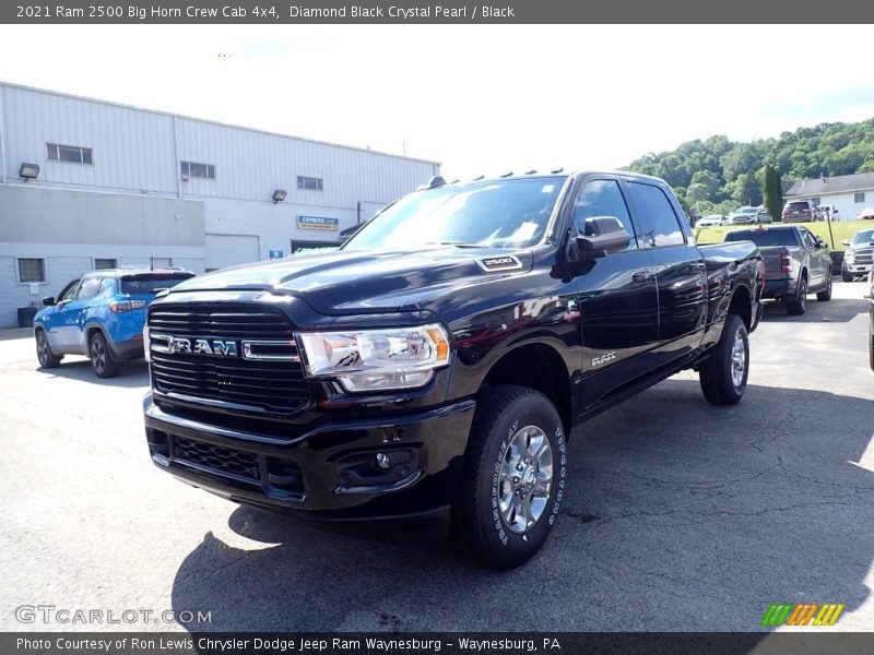 Diamond Black Crystal Pearl / Black 2021 Ram 2500 Big Horn Crew Cab 4x4
