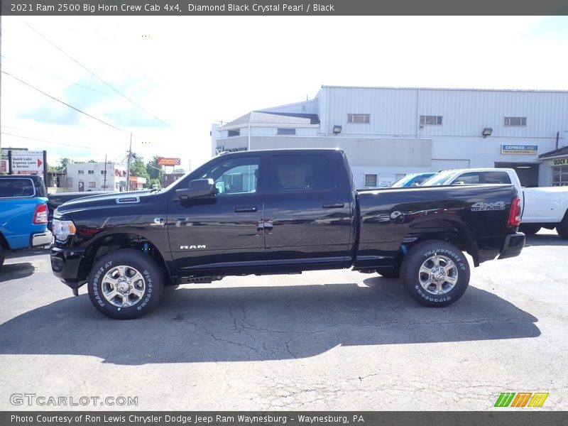 Diamond Black Crystal Pearl / Black 2021 Ram 2500 Big Horn Crew Cab 4x4