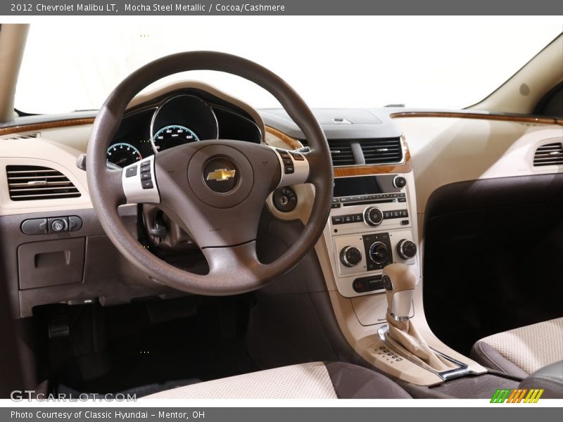 Mocha Steel Metallic / Cocoa/Cashmere 2012 Chevrolet Malibu LT