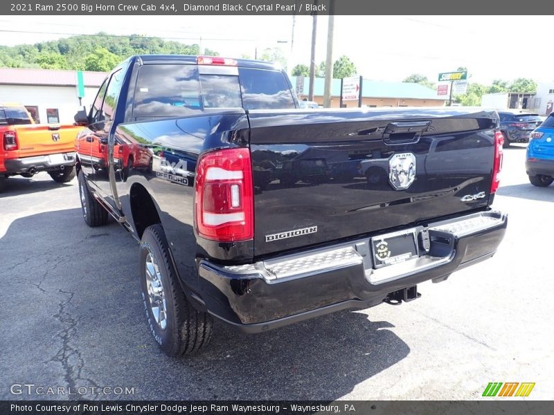 Diamond Black Crystal Pearl / Black 2021 Ram 2500 Big Horn Crew Cab 4x4