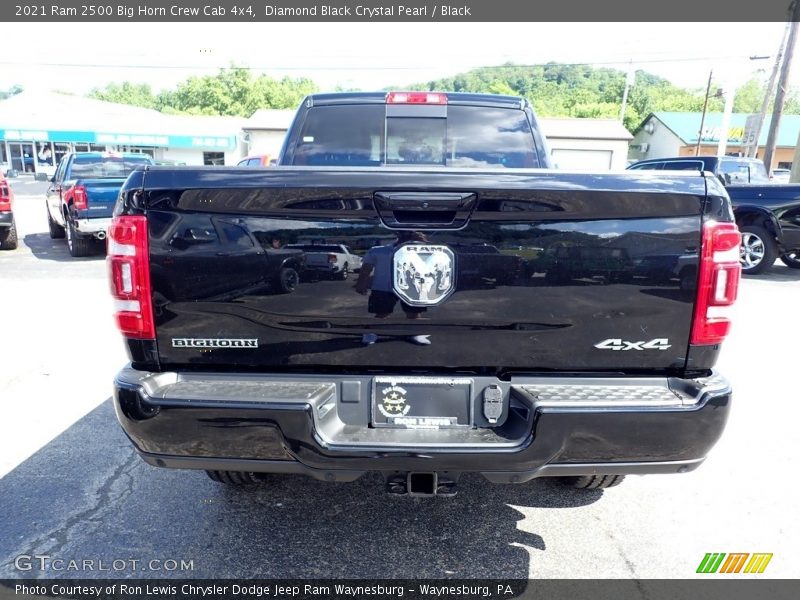 Diamond Black Crystal Pearl / Black 2021 Ram 2500 Big Horn Crew Cab 4x4