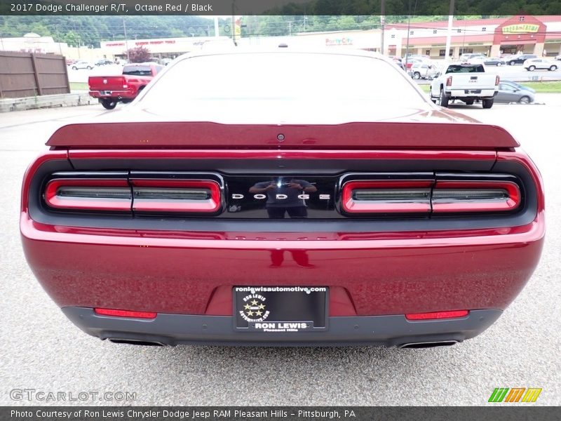 Octane Red / Black 2017 Dodge Challenger R/T
