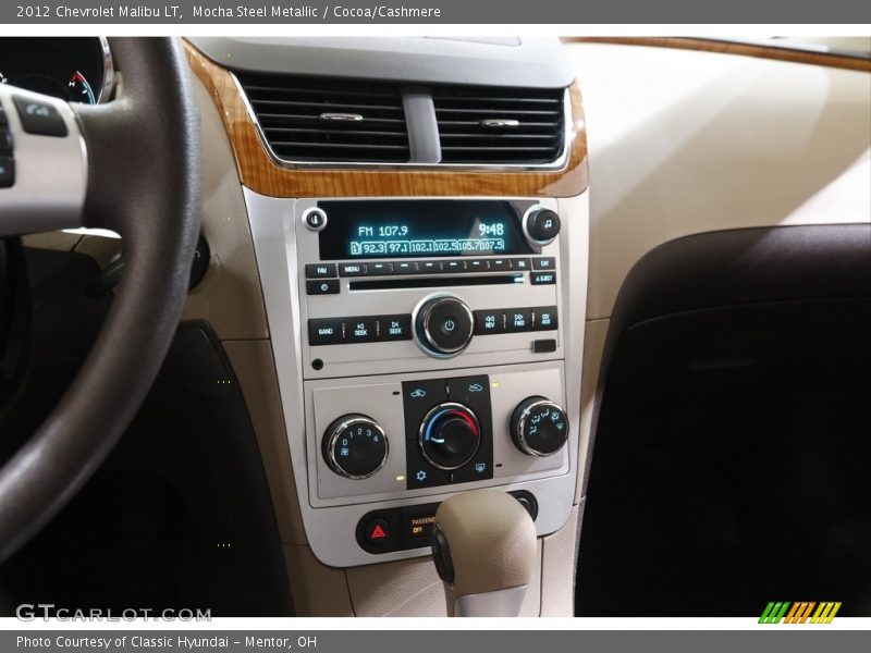 Mocha Steel Metallic / Cocoa/Cashmere 2012 Chevrolet Malibu LT