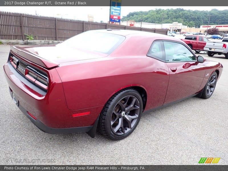 Octane Red / Black 2017 Dodge Challenger R/T