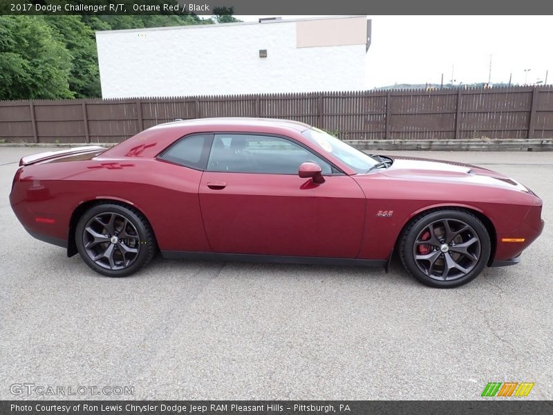 Octane Red / Black 2017 Dodge Challenger R/T