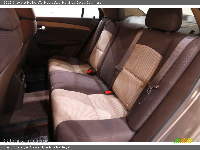 Mocha Steel Metallic / Cocoa/Cashmere 2012 Chevrolet Malibu LT
