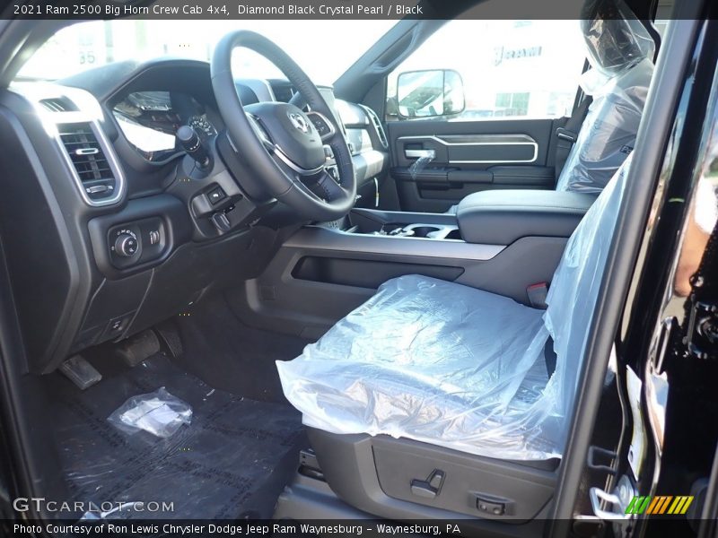 Diamond Black Crystal Pearl / Black 2021 Ram 2500 Big Horn Crew Cab 4x4