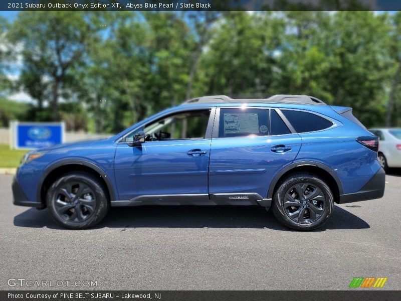  2021 Outback Onyx Edition XT Abyss Blue Pearl