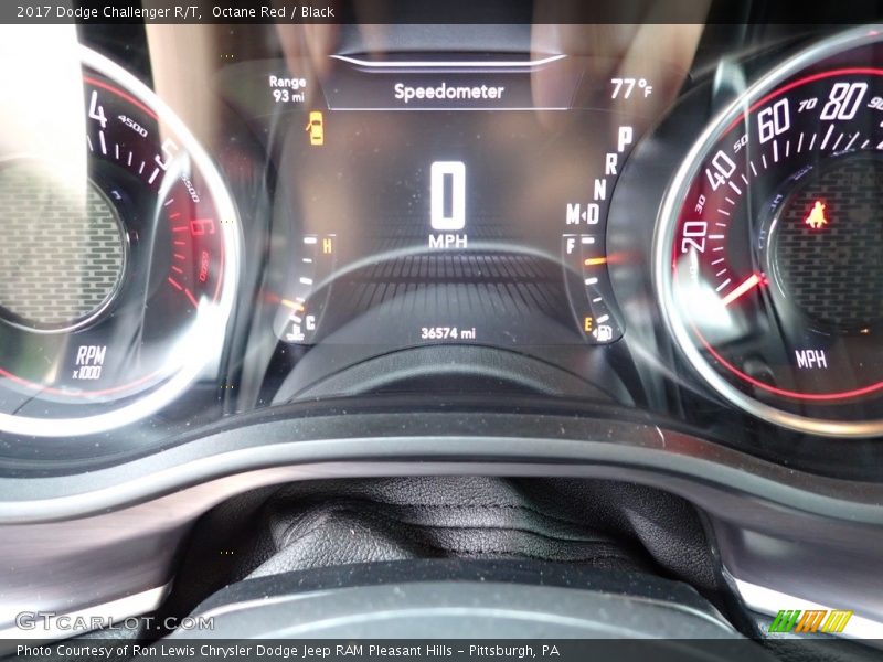  2017 Challenger R/T R/T Gauges