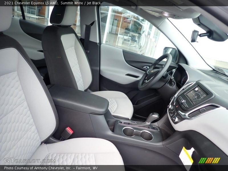 Summit White / Jet Black 2021 Chevrolet Equinox LS AWD